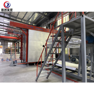 kopen Het Watertank die van het Rotoafgietsel Machine voor Aangepaste Plastic Producten maken online manufacture