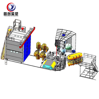kopen Volledig Automatische Roterende Afgietselmachine/Watertank die Machine maken online manufacture