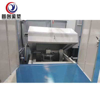 kopen Elektro het Verwarmen Roto Afgietselmachine voor het Testen Materiële LLDPE PTFE Nylon pp ELPE online manufacture