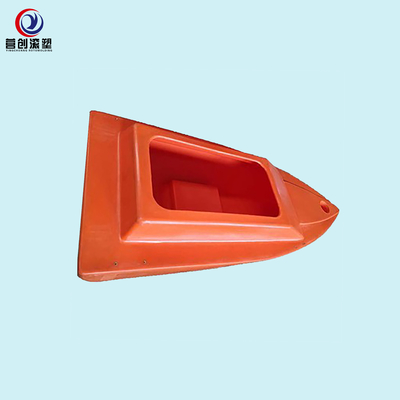 kopen Rode Oranje Rotatieafgietselproducten/Roto Gevormde Plastic Boten online manufacture