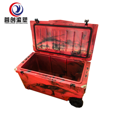 kopen Betrouwbare bindpunten Rotomolded custom design koeler doos met UV resistent online manufacture