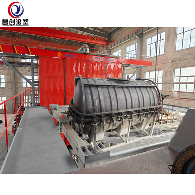 kopen Volledig automatische rotomoldmachine met PLC-besturing online manufacture