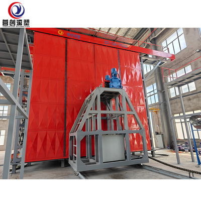 kopen PLC-besturing Rotary Moulding Machine / Rotomolding Equipment met verstelbare rotatiesnelheid 15-30min online manufacture