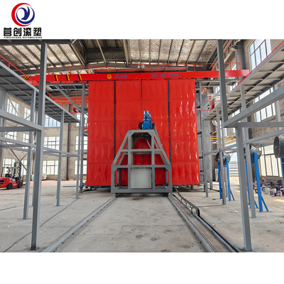 kopen Automatische shuttle rotomolding machine voor de productie van grote water toren box producten online manufacture