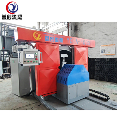 kopen Verwarming Roto gietmachine met 100 kg L armbelasting capaciteit online manufacture