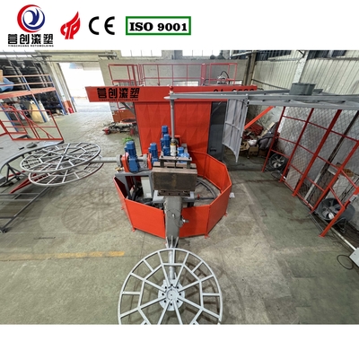 kopen Luchtkoelende roterende gietmachine voor op maat gemaakte productievereisten online manufacture