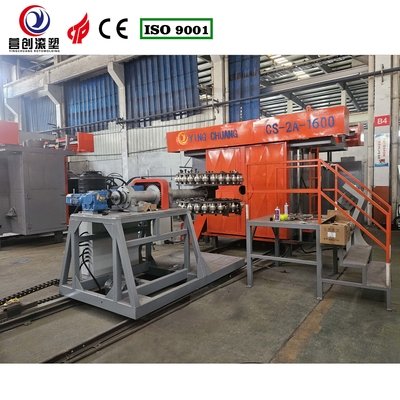 kopen 220V/380V/440V Spanning Shuttle Rotomolding Machine met PLC-besturingssysteem en verstelbare rotatiesnelheid voor pickleball online manufacture