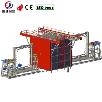kopen Verstelbare rotatiesnelheid shuttle rotomolding machine voor industriële toepassingen online manufacture
