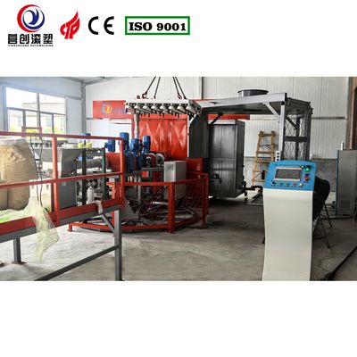 kopen Automatische aanpasbare bi-axiale rotomoulding machine voor pickleballs 63 kW vermogen online manufacture