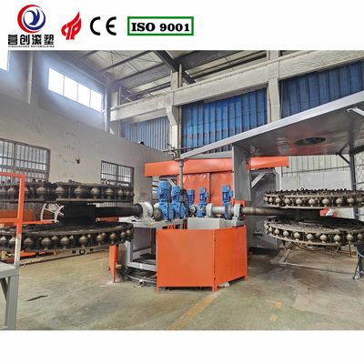 kopen 0-50C Koeltemperatuur Bi-axiale Rotatiegietmachine Met Luchtkoeling Elektrisch Verwarmingssysteem Voor Pickleball online manufacture