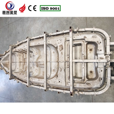 kopen Aangepaste aluminium rotatiegietvorm voor boten met cilindrisch ontwerp online manufacture