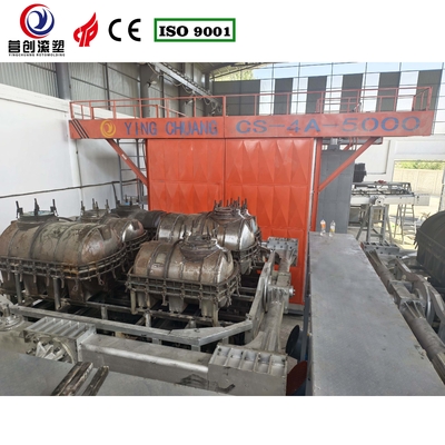 kopen Yingchuang CS-4A-5000 Shuttle Rotomolding Machine 700000 Kcal Luchtkoeling online manufacture