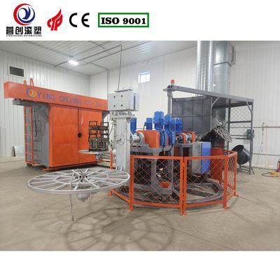 kopen Yingchuang Roto Carousel Rotomolding Machine CC-3A-2000 voor camouflage geïsoleerde koelbox online manufacture