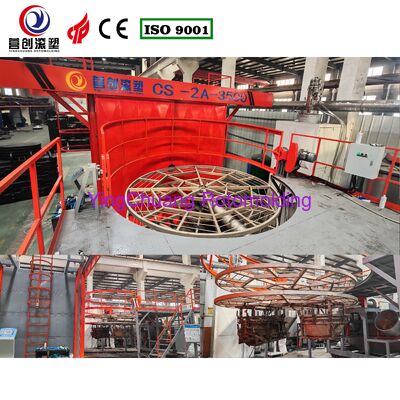 kopen Giet temperatuur 200-400C Shuttle Rotatiegietmachine Aangepaste machineafmetingen Ontworpen om consistente producten te leveren online vervaardiging