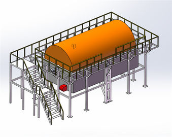 kopen De gesloten Ovenrots - en - rolt Rotomoulding-het Maken van Kayaking van de Machines Vissersboot online manufacture