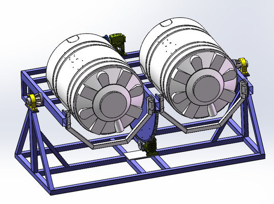 kopen Elektrische Rots - en - de Machines van broodjesrotomoulding/Roterende Vormende Machine online manufacture