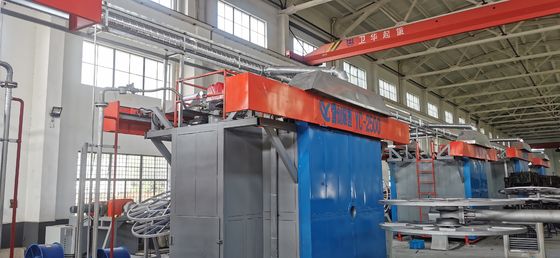 kopen PLC-gecontroleerde shuttle rotomolding machine Vloeibare gasverwarming online manufacture