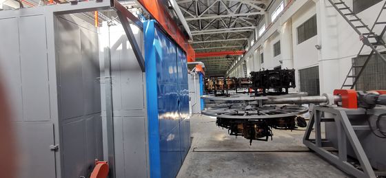 kopen 15-30min Cycle Time Shuttle Rotomolding Machine met ter plaatse installatie online manufacture