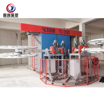 new design 3 arms carrousel moulding machine from China