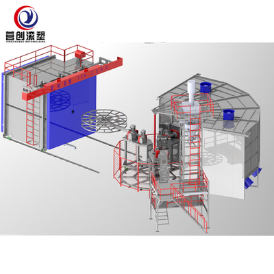62KW roterend Multi Functioneel Automatisch Gediplomeerd Ce van de Afgietselmachine