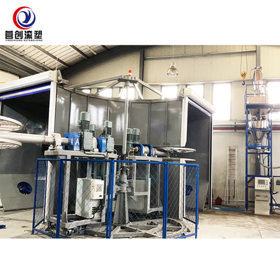 2500L multi Functionele Roterende Afgietselmachine voor het Plastic Producten Maken