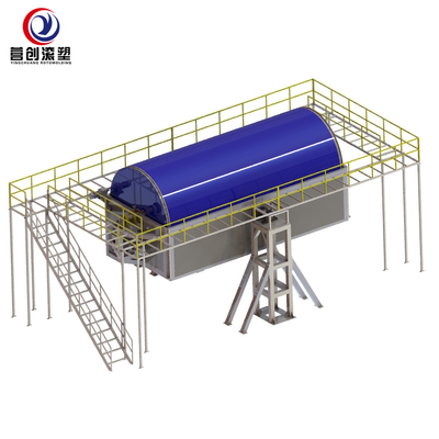 De Tank Plastic Roterende Vormende Machine van ISO9001 23KW 10000L