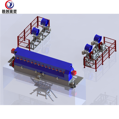 Rotomouldingmachines met lage geluidsdruk 6 kW-11 kW voor de productie van boten en kajaks