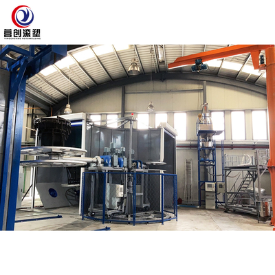 Multifunktioneel rotomoldmachine 0-50 mm Vormdikte voor de productie van koeldozen