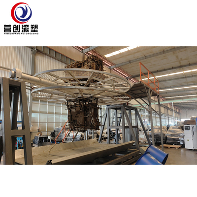 Schip rotomolding machine met automatisering en water tank maken machine