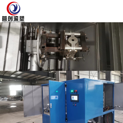 Elektrische verwarming rotatievorming water tank maken machine PLC-besturing