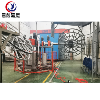 Lichte automatische bi-axiale rotomouldmachine voor massaproductie