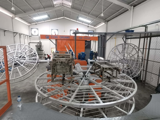 Rotatiemulpingsapparatuur met PLC-besturingssysteem en elektrische verwarmingsmethode