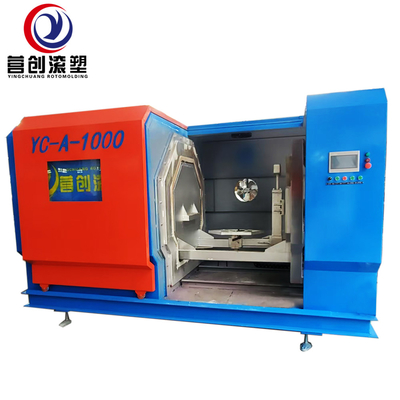 LCD-scherm Elektrische verwarming Rotomolding Machine 10L Capaciteit Elektronische trekproefmachine