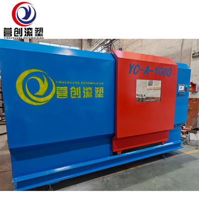 50 kW elektrisch verwarmingsrotomolding machine met LCD-scherm