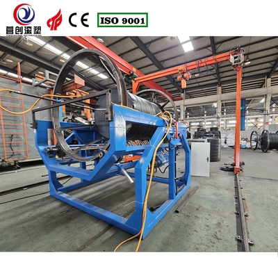 Rotary rock n roll rotomoulding machine met Delta PLC-controle