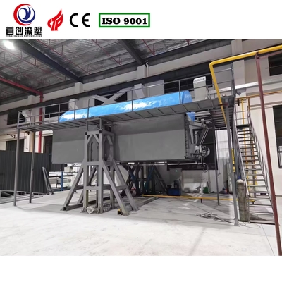 Optimaal nauwkeurige DELTA PLC gecontroleerde rotomoulding machine