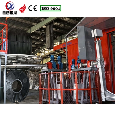 Yingchuang CC-3A-4500 Carousel Rotational Molding Machine for PE Plastic