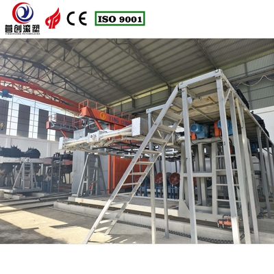 Op maat gemaakte multi-arm shuttle rotomolding machine 200-400C