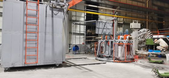 Carrousel Rotatie Vormende Machine voor Vervaardiging van Watertanks, Vlotters, en Ijskasten