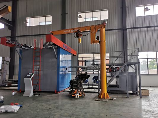 Vervaardigingsbedrijf Shuttle Rotomolding Machine met PLC-besturingssysteem voor watertanks