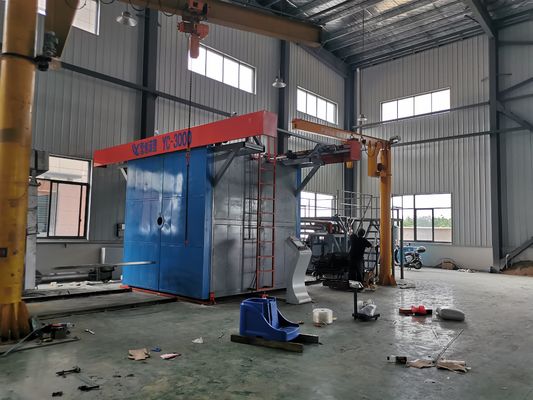 PLC met hoge capaciteit Besturingssysteem Shuttle Rotomolding Machine voor watertanks