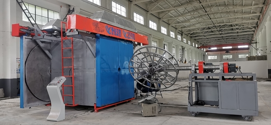 Machines van pendel de Automatische Rotomolding voor 1000kg Max Mold Weight