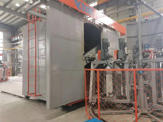 1-8rpm de Roterende Machine 1000kg Max Mold Weight van Rotomolding van de Snelheidspendel