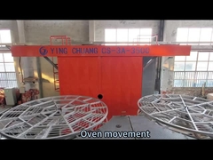 Vervaardigingsbedrijf Roterende gietmachine met hoge temperatuurcompatibiliteit