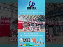 Yingchuang Roto CS-3A-3500 Multi-arm Shuttle Rotatiegietmachine