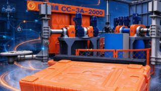 CC-3A-2000 Rotatievormmachine voor torentjes | Produceer koellichaam en deksel op één machine | Yingchuang